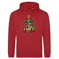 Crayon Christmas Tree Unisex Hoodie: Festive Holiday Top
