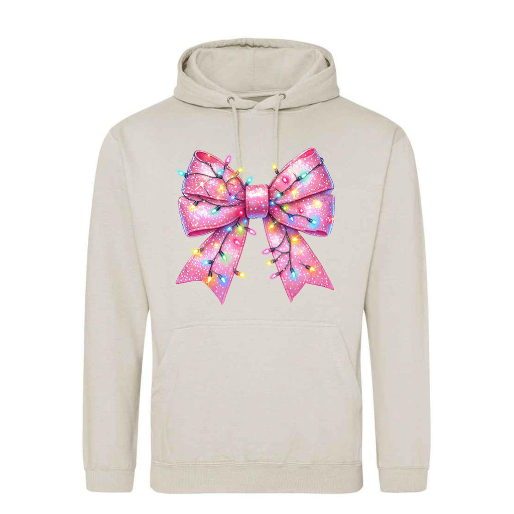 Festive Bow Christmas Hoodie - Unisex