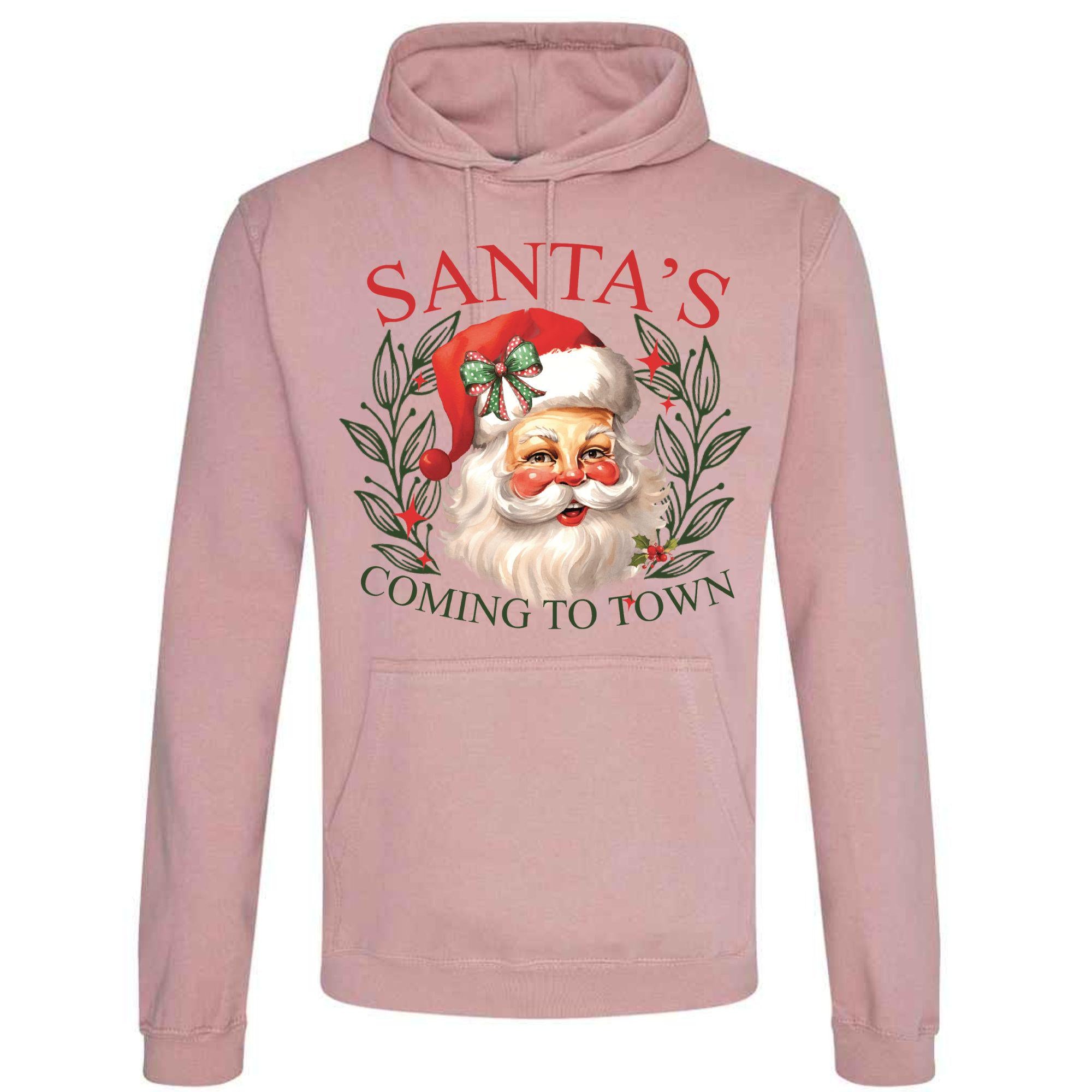 Festive Santa Hoodie | Unisex Christmas Apparel
