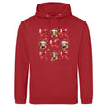 Unisex Christmas Cow Hoodie: Festive Holiday Sweatshirt