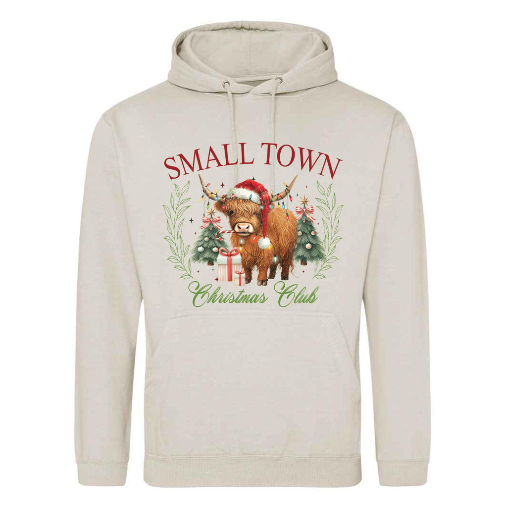 Unisex Christmas Club Hoodie: Festive Holiday Pullover