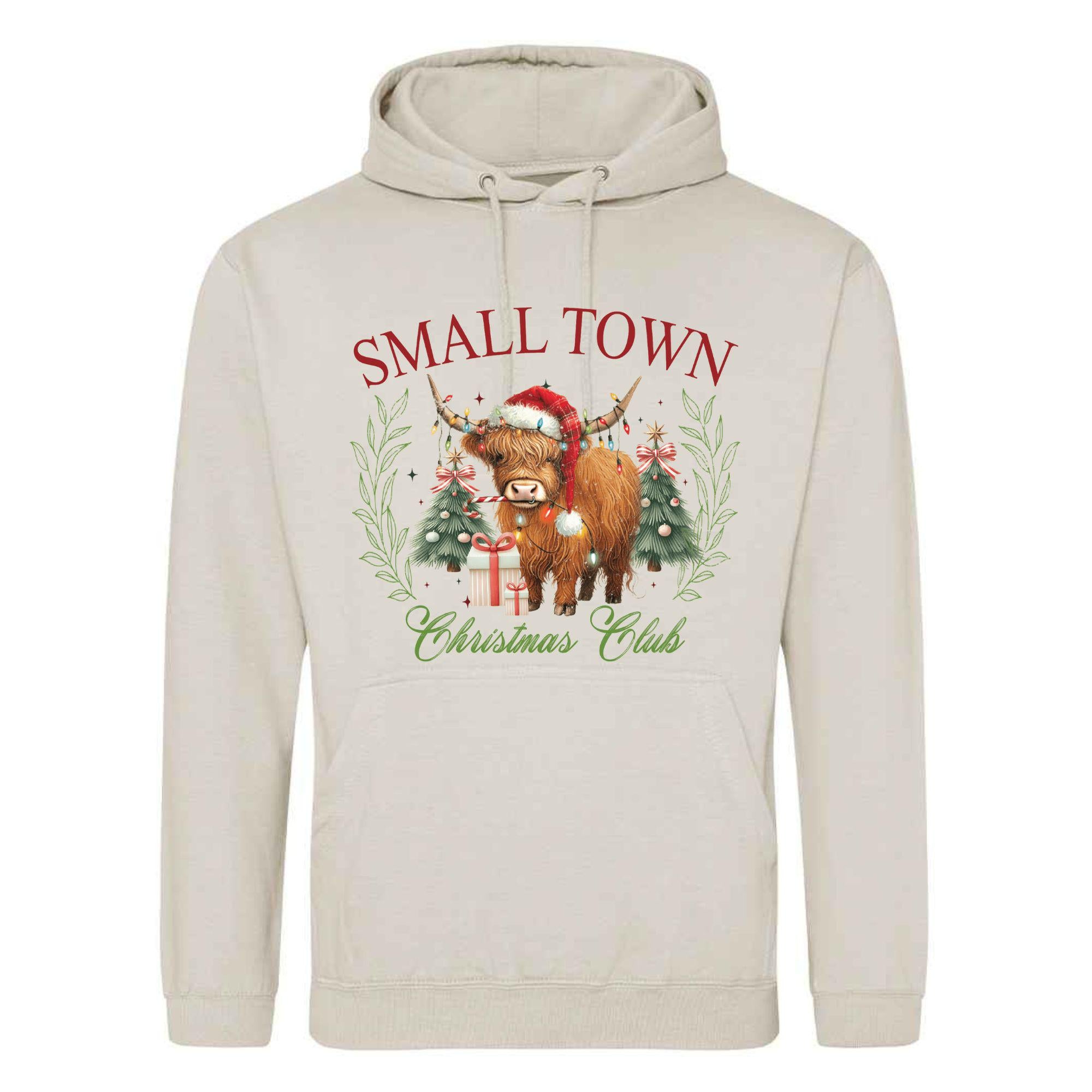 Unisex Christmas Club Hoodie: Festive Holiday Pullover