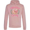 Unisex Christmas Hoodie: Festive Girly Print