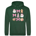 Santa & Sleigh Christmas Hoodie: Unisex Festive Adult Top