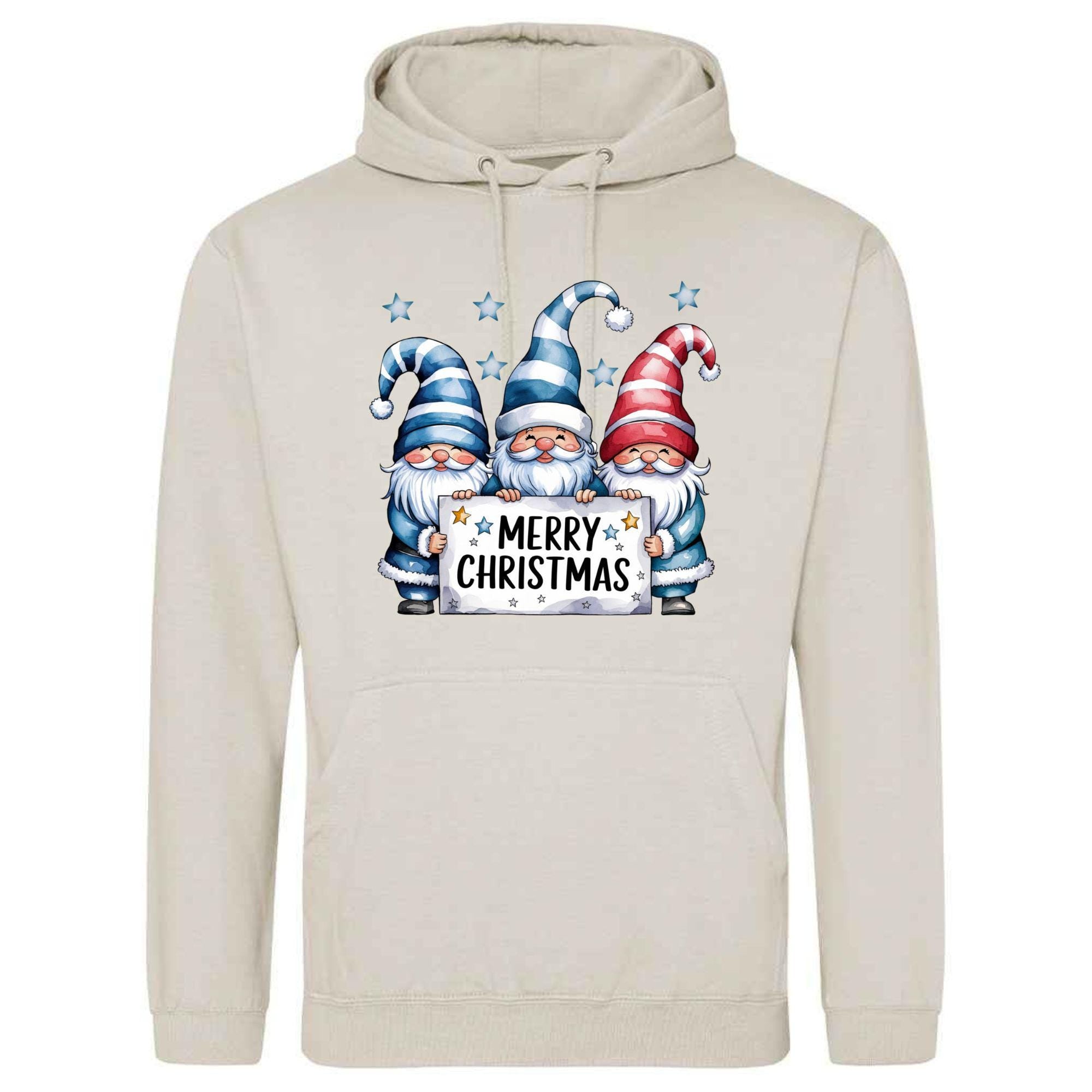 Merry Christmas Gonks Hoodie: Unisex Festive Holiday Sweatshirt