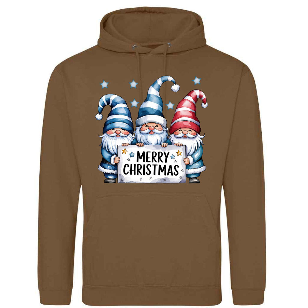 Merry Christmas Gonks Hoodie: Unisex Festive Holiday Sweatshirt