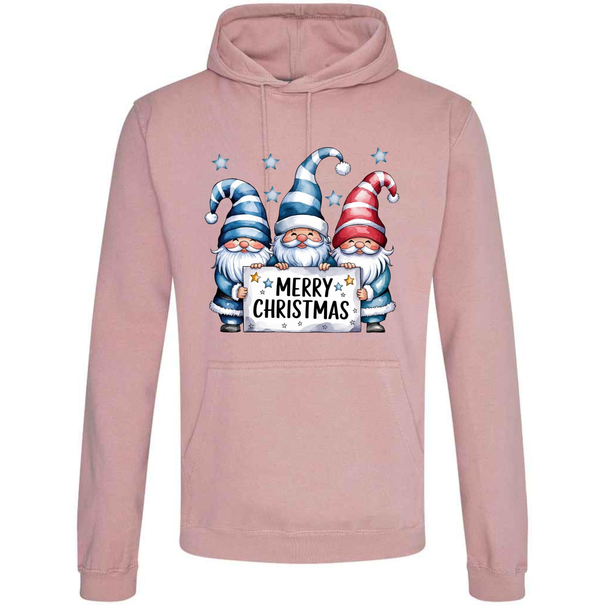 Merry Christmas Gonks Hoodie: Unisex Festive Holiday Sweatshirt