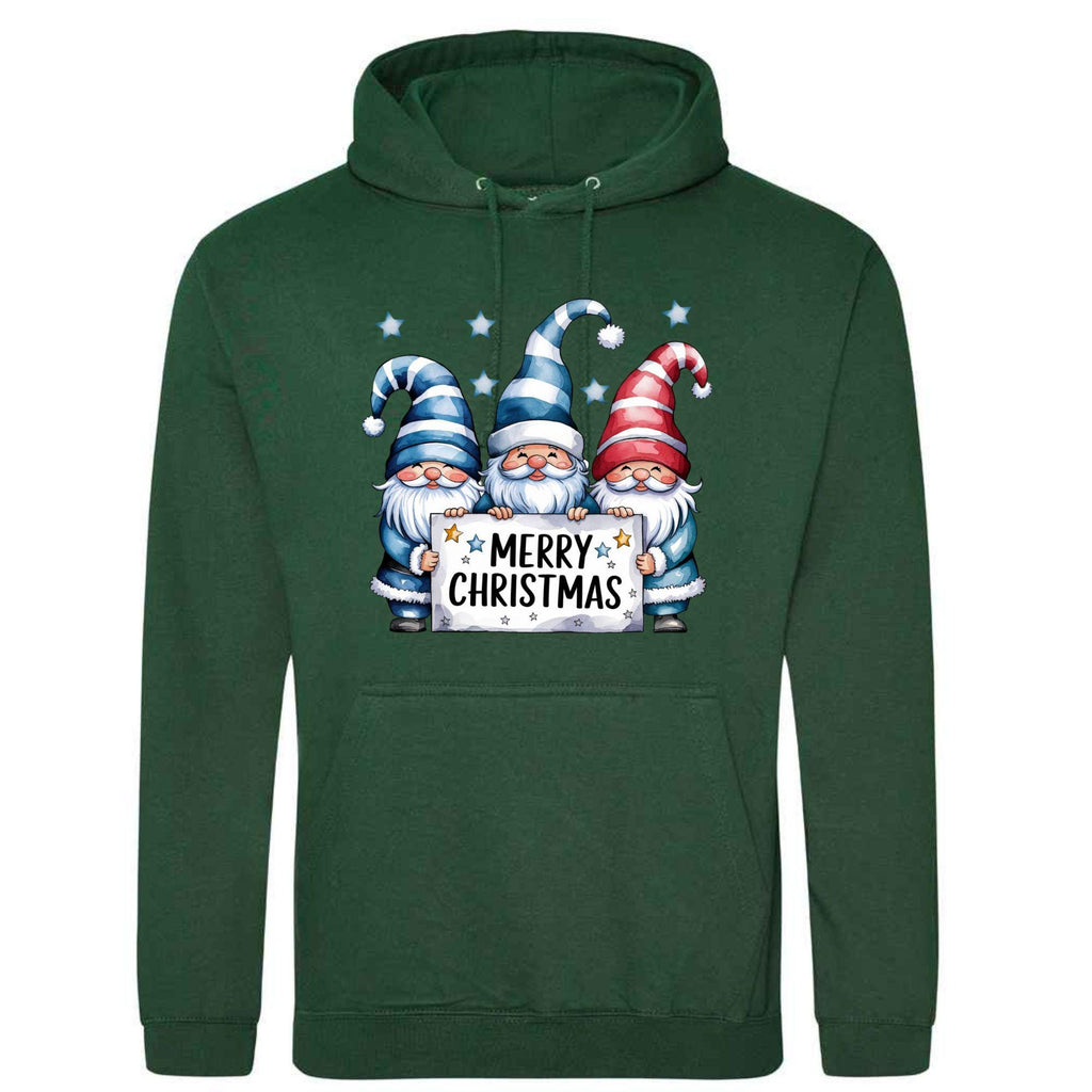 Merry Christmas Gonks Hoodie: Unisex Festive Holiday Sweatshirt