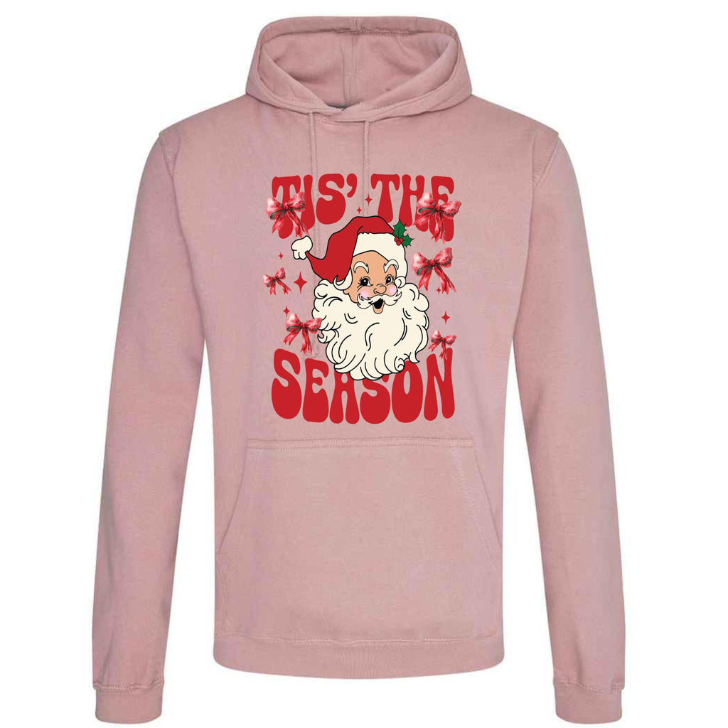 Tis The Season Christmas Hoodie: Unisex Festive Holiday Sweatshirt
