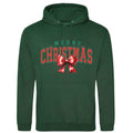 Merry Christmas Bow Hoodie - Unisex Festive Pullover