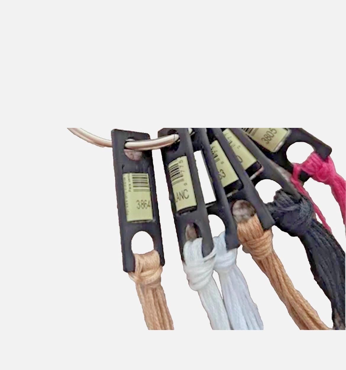 Cross Stitch Floss Thread Drop Tags & Embroidery Various Pack Sizes and Colours